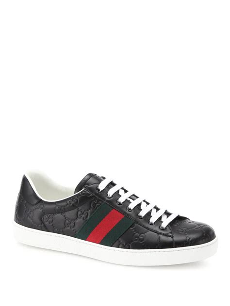 saks gucci ace men|gucci sneakers for men.